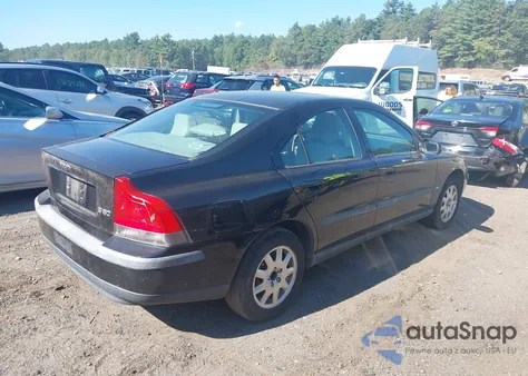 2001 Volvo S60 2.4 z USA, uszkodzony, nr VIN YV1RS61RX12065620